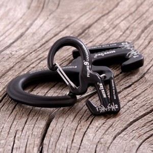 NITE IZE - Innovative Accessories - NI-C9S - Carabiner Figure 9, Klein