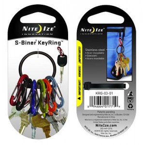 NITE IZE - Innovative Accessories - NI-KRG  - S-Biner Keyring 