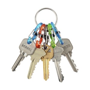 NITE IZE - Innovative Accessories - NI-KRGP-11-R3 - KeyRing Locker S-Biner