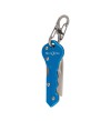 NITE IZE - Innovative Accessories - NI-KMTC-03-R7 - DoohicKey Key Chain Hook Knife, blue