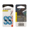 NITE IZE - Innovative Accessories - NI-LSBMA - S-Biner MicroLock Aluminum