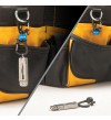 NITE IZE - Innovative Accessories - NI-MSBL - SlideLock 360° Magnetic Locking Dual Carabiner