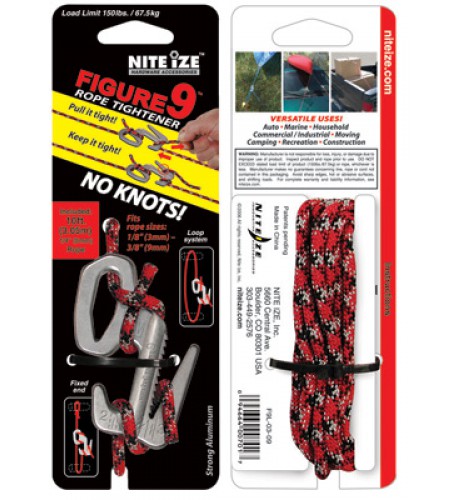 NITE IZE - Innovative Accessories - NI-F9L - Figure 9 Standard, Mittel