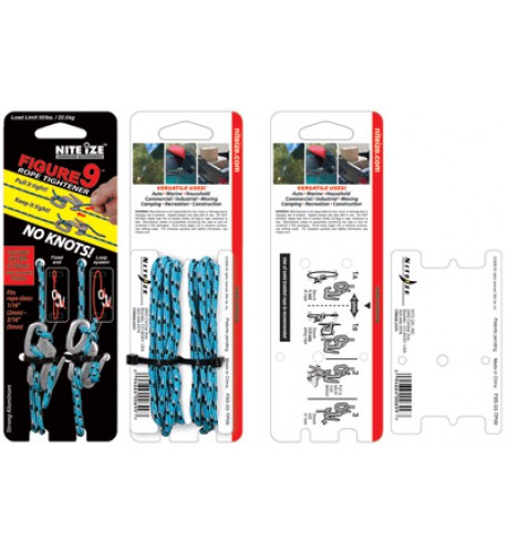 NITE IZE - Innovative Accessories - NI-F9S - Figure 9 Standard, Klein