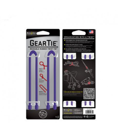 NITE IZE - Innovative Accessories - NI-GT12-2PK - Gear Tie 12''