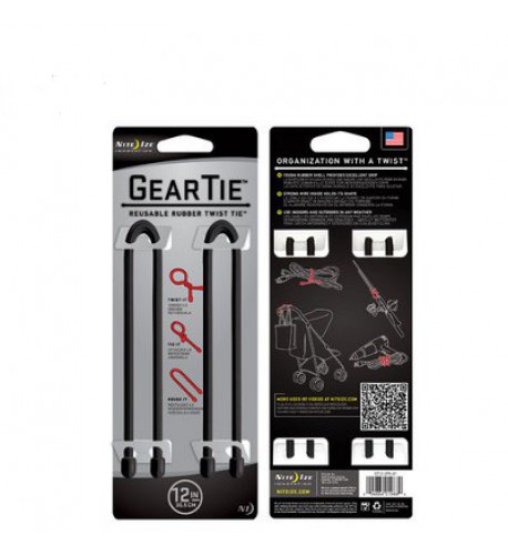 NITE IZE - Innovative Accessories - NI-GT12-2PK - Gear Tie 12''