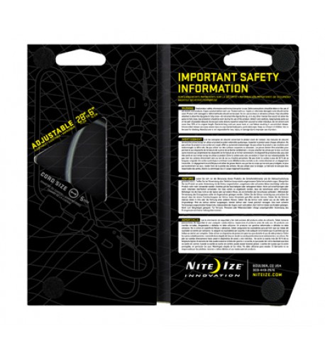NITE IZE - Innovative Accessories - NI-KBB - KnotBone - Bungee