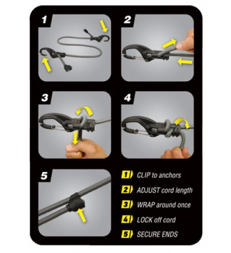 NITE IZE - Innovative Accessories - NI-KBB - KnotBone - Bungee