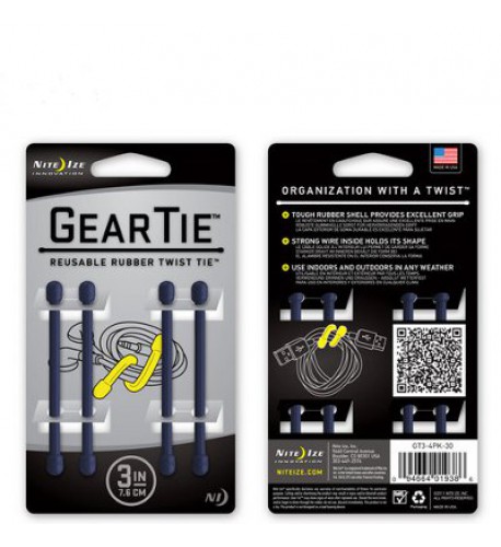 NITE IZE - Innovative Accessories - NI-GT3  - Gear Tie 8cm