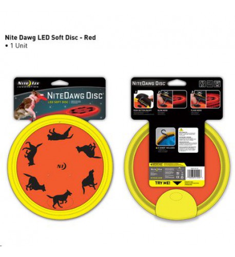 NITE IZE - Innovative Accessories - NI-NDD-03 - Nite Dawg LED Soft Disk