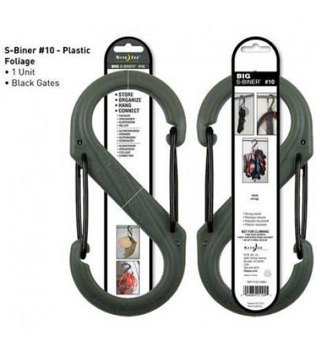 NITE IZE - Innovative Accessories - NI-SBP10 - S-Biner Kunststoff Größe 10