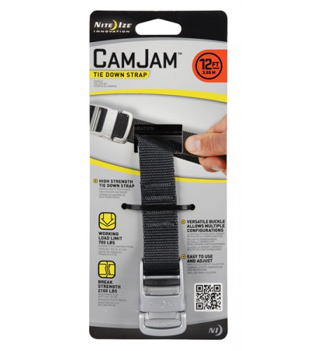 NITE IZE - Innovative Accessories - NI-CJW - CamJam Tie Down Strap
