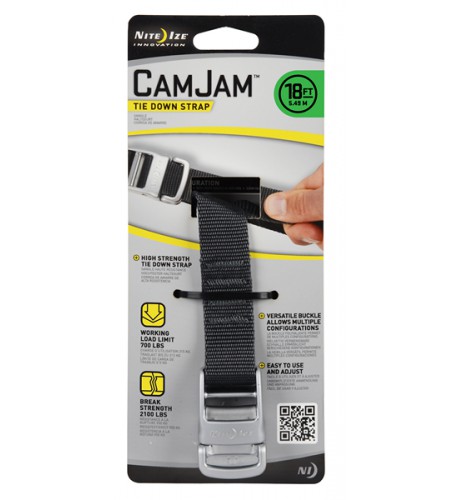 NITE IZE - Innovative Accessories - NI-CJW - CamJam Tie Down Strap