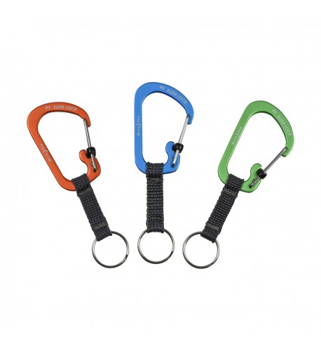 NITE IZE - Innovative Accessories - NI-CSLAW3 - SlideLock Key Ring Aluminum