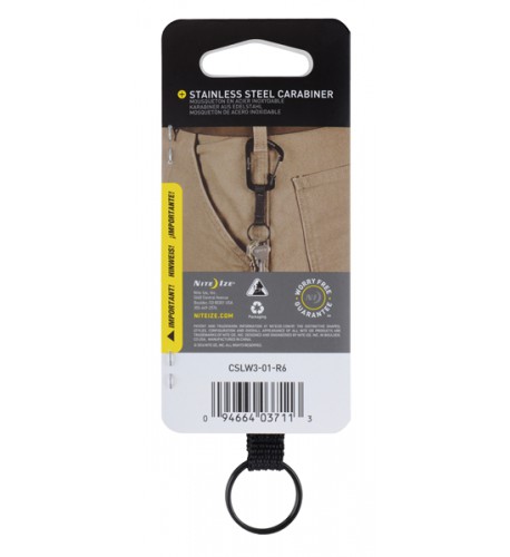 NITE IZE - Innovative Accessories - NI-CSLW - SlideLock Key Ring