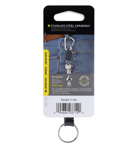 NITE IZE - Innovative Accessories - NI-CSLW - SlideLock Key Ring