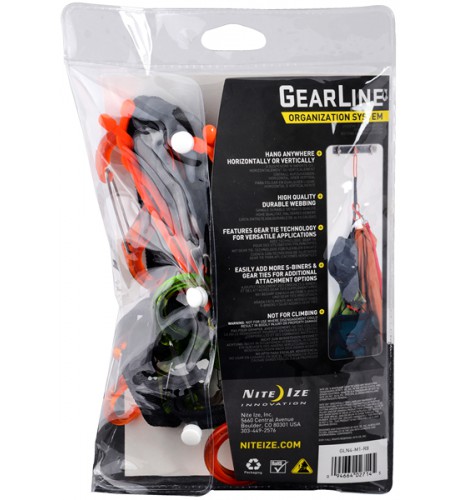 NITE IZE - Innovative Accessories - NI-GLN - GearLine Organization System