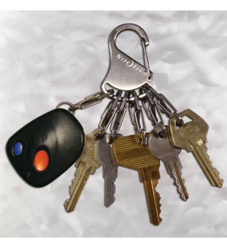 NITE IZE - Innovative Accessories - NI-KRK-03-01 - KeyRack Steel 