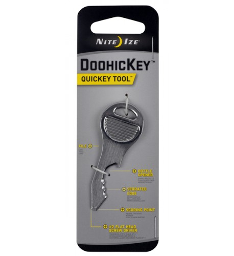 NITE IZE - Innovative Accessories - NI-KMTQK-11-R3 - DoohicKey QuicKey Tool