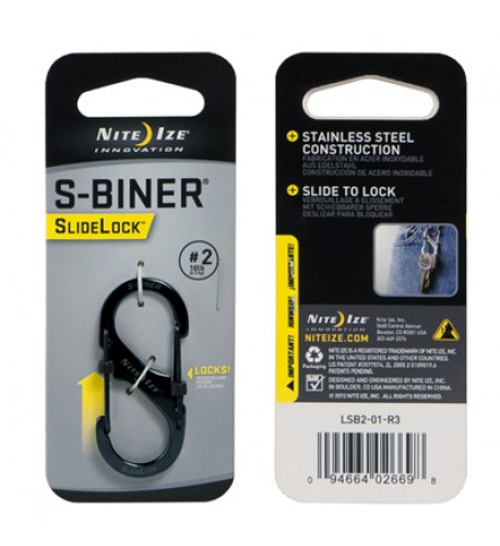 NITE IZE - Innovative Accessories - NI-LSBM - S-Biner MicroLock