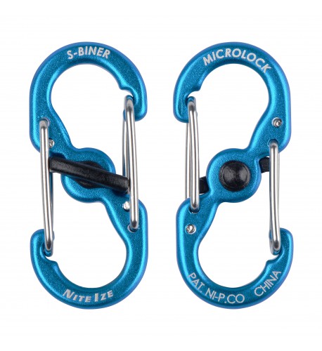 NITE IZE - Innovative Accessories - NI-LSBMA - S-Biner MicroLock Aluminum