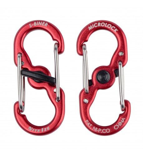 NITE IZE - Innovative Accessories - NI-LSBMA - S-Biner MicroLock Aluminum