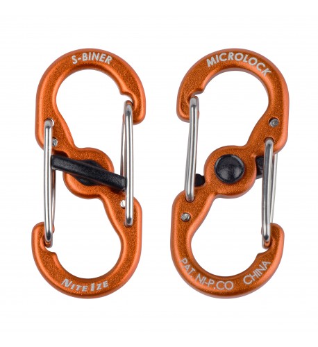 NITE IZE - Innovative Accessories - NI-LSBMA - S-Biner MicroLock Aluminum