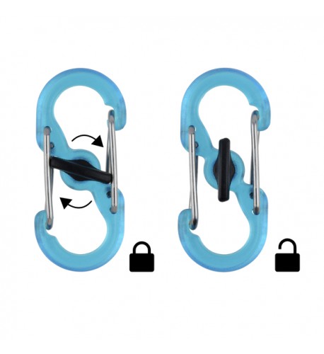 NITE IZE - Innovative Accessories - NI-KRGP-11-R3 - KeyRing Locker S-Biner