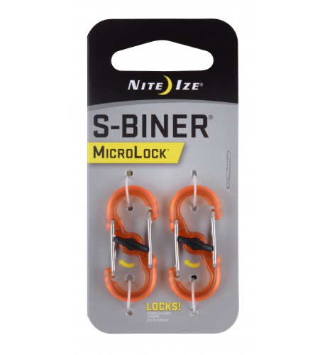 NITE IZE - Innovative Accessories - NI-LSBPM - S-Biner MicroLock Polycarbonate