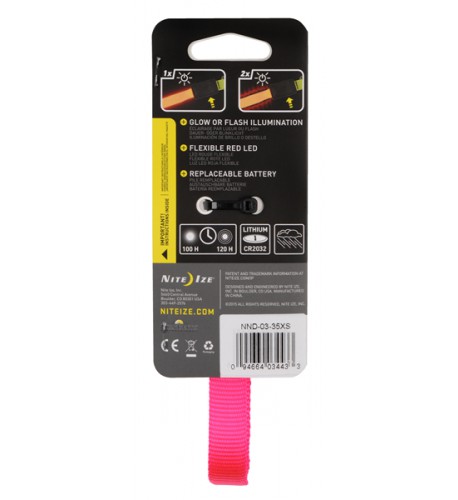 NITE IZE - Innovative Accessories - NI-NiteDawg XS - NiteDawg XS LED Dog Collar