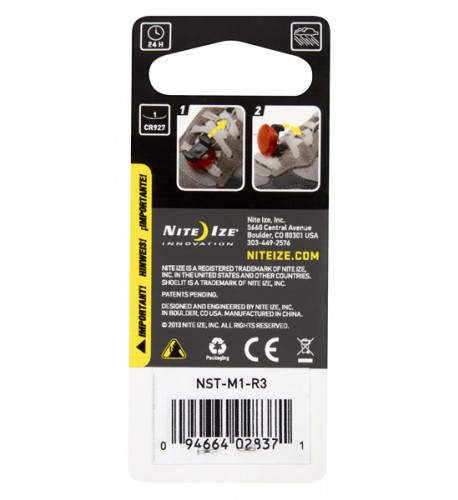 NITE IZE - Innovative Accessories - NI-NST - ShoeLit, L.E.D. Light for Shoes