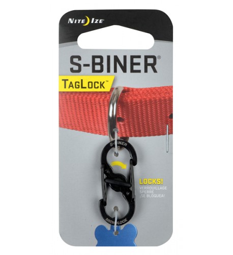 NITE IZE - Innovative Accessories - NI-PLSBM - S-Biner TagLock