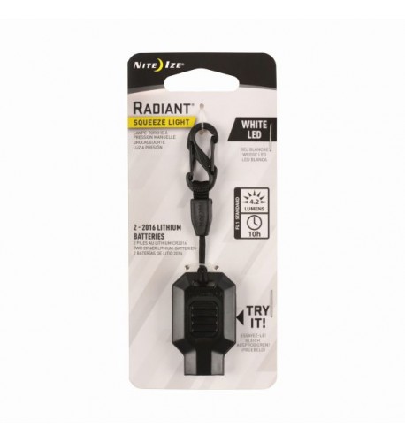 NITE IZE - Innovative Accessories - NI-SQL2-02-R3 - Squeeze Light LED Keychain Light