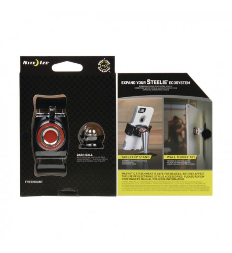 NITE IZE - Innovative Accessories - NI-STFD-01-R8 - Steelie FreeMount Car Mount Kit