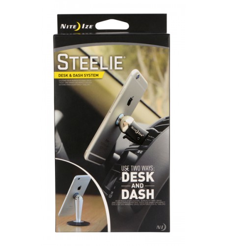 NITE IZE - Innovative Accessories - NI-STPVC-11-R8 - Steelie Desk & Dash System