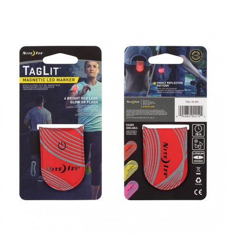 NITE IZE - Innovative Accessories - NI-TGL - TagLit Magnetic LED Marker