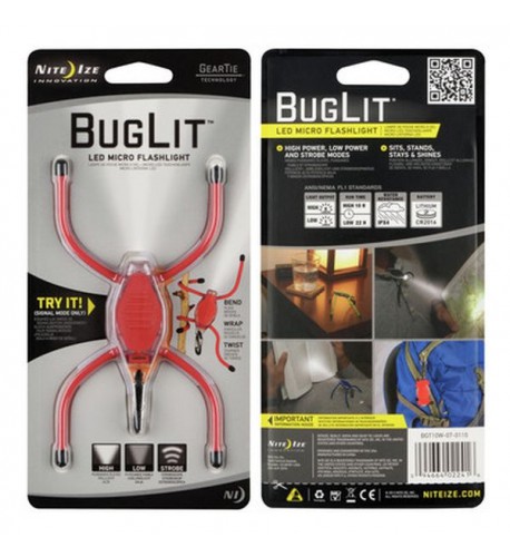 NITE IZE - Innovative Accessories - NI-BGT - BugLit LED Micro Flashlight